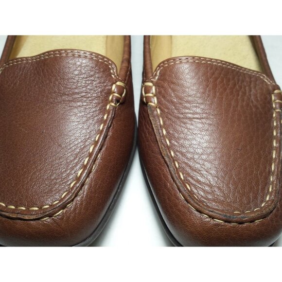Softspots Promenade slip on loafers brown size 7 M - Picture 3 of 8